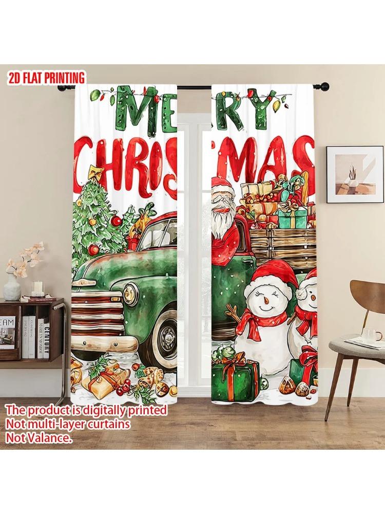 Plane Printing Window Curtain Red Pickup Truck Cute Snowman Durable Polyester Without Rod Home Decor Ldeal Living W100*H70(CM)-Rod Pocket&2PCS
Plane Printing Window Curtain Red Pickup Truck Cute Snowman Durable Polyester Without Rod Home Decor Ldeal Living W100*H70(CM)-Rod Pocket&2PCS