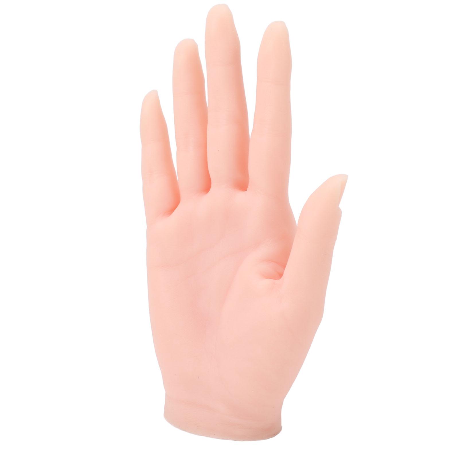 Nail Art Practice Hand High Simulation Flexible Silicone Nail Practice Training Mannequin Hand for Ring Bracelet Jewelry Display
Nail Art Practice Hand High Simulation Flexible Silicone Nail Practice Training Mannequin Hand for Ring Bracelet Jewelry Display