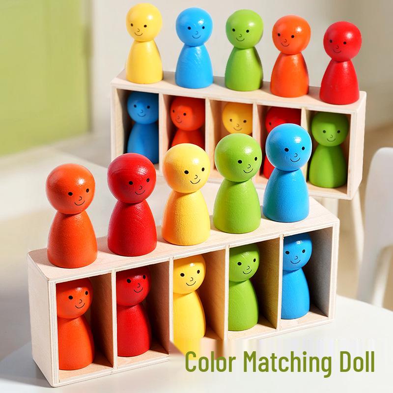 Montessori Early Education Toy for Color Recognition and Cognitive Training, Ages 3-6.
Montessori Early Education Toy for Color Recognition and Cognitive Training, Ages 3-6.