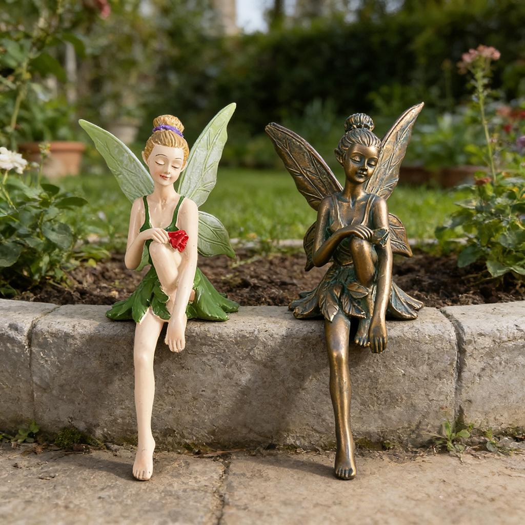 Cute Flower Fairy AB Style Resin Figurine, Aesthetic Elf Girl Sculpture, Mini Garden Landscape Ornament, Home Desktop Art Craft
Cute Flower Fairy AB Style Resin Figurine, Aesthetic Elf Girl Sculpture, Mini Garden Landscape Ornament, Home Desktop Art Craft