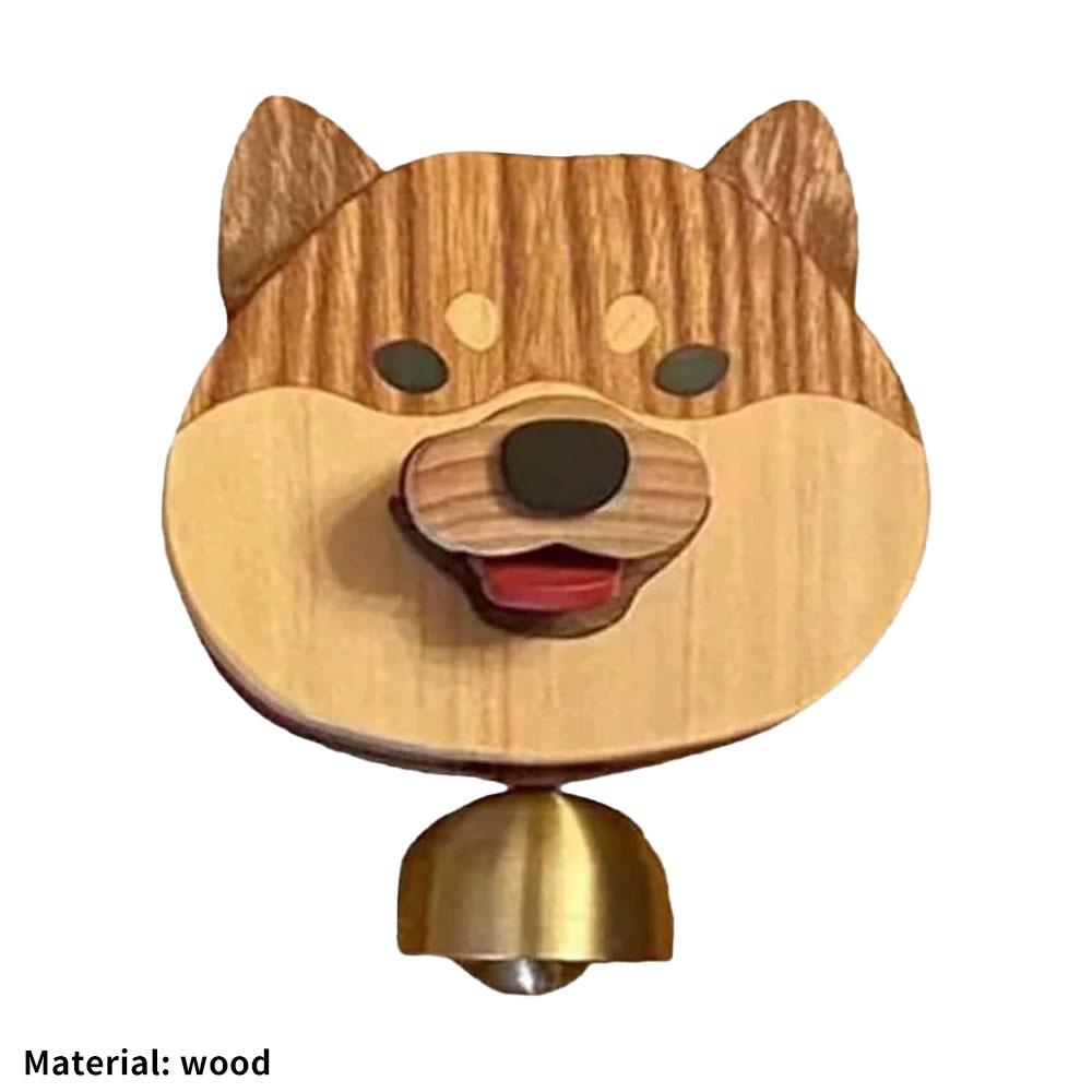 Деревянный колокольчик-подвеска Сиба-ину, дверной звонок, забавный колокольчик, домашний декор, подарок на Рождество, Новый год
Деревянный колокольчик-подвеска Сиба-ину, дверной звонок, забавный колокольчик, домашний декор, подарок на Рождество, Новый год