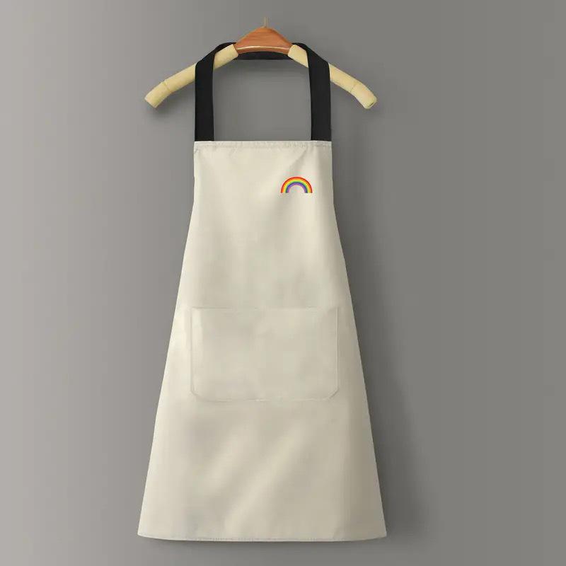 Unisex Waterproof & Oil-Proof Solid Color Apron with Logo for Home & Catering
Unisex Waterproof & Oil-Proof Solid Color Apron with Logo for Home & Catering