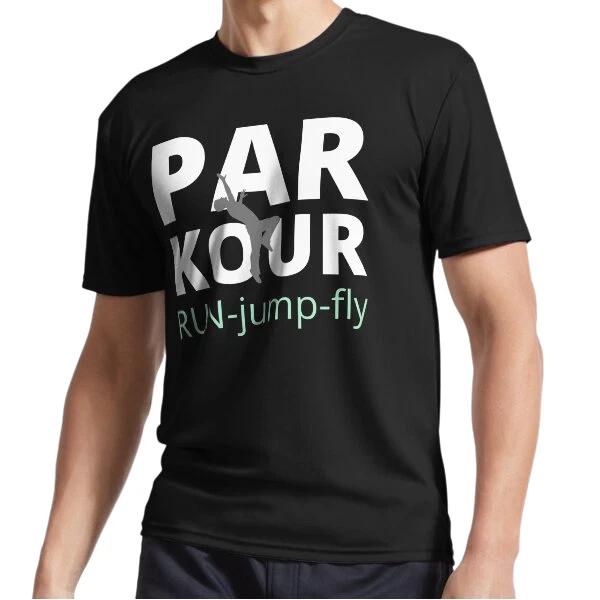 New parkour run jump fly designe illustration Logo T-Shirt Funny Size S to 5XL 2XL
New parkour run jump fly designe illustration Logo T-Shirt Funny Size S to 5XL 2XL