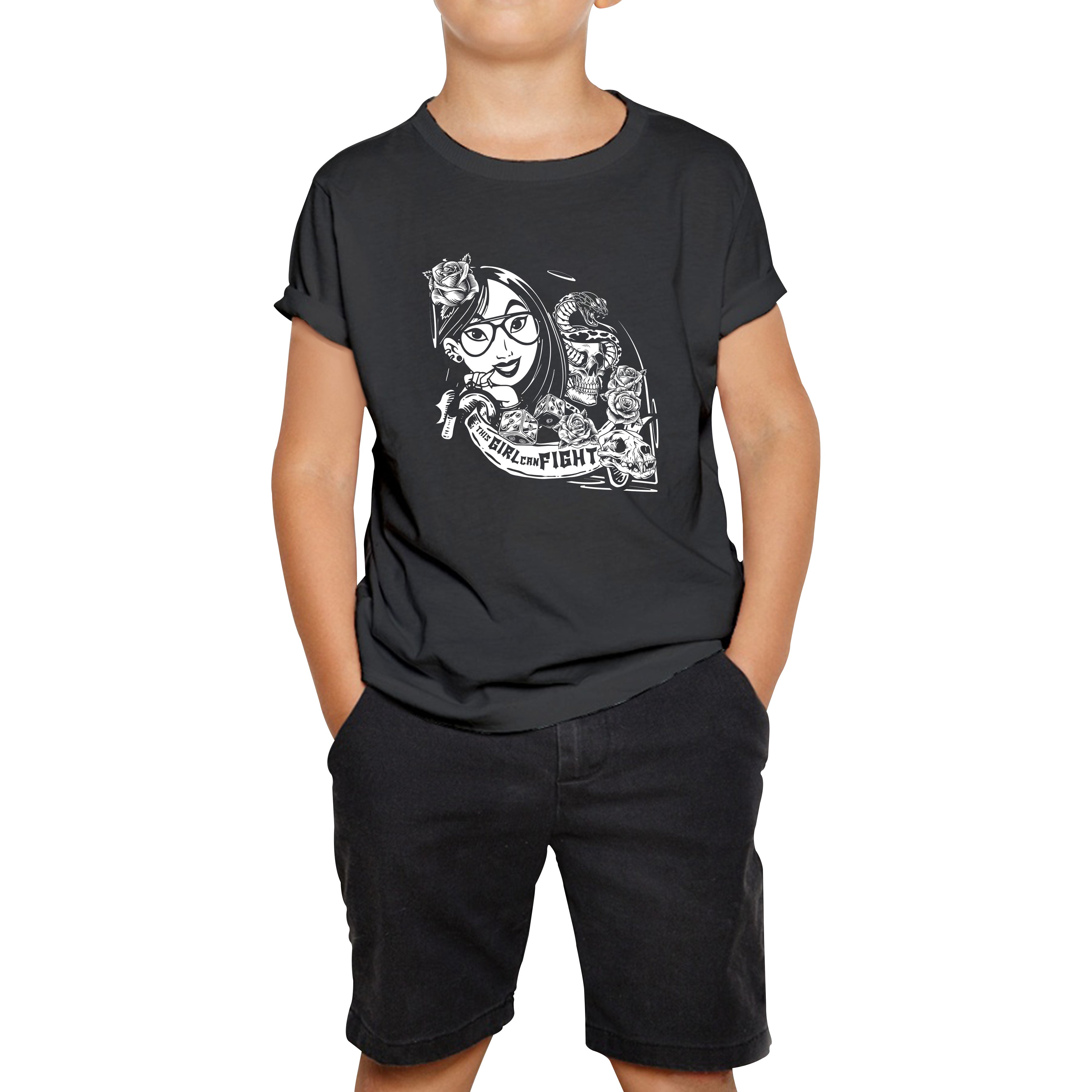 Punk Fashion Princess Molan Inspired a Girl Can Fight Rock Retro Movie Kids Tee 120
Punk Fashion Princess Molan Inspired a Girl Can Fight Rock Retro Movie Kids Tee 120