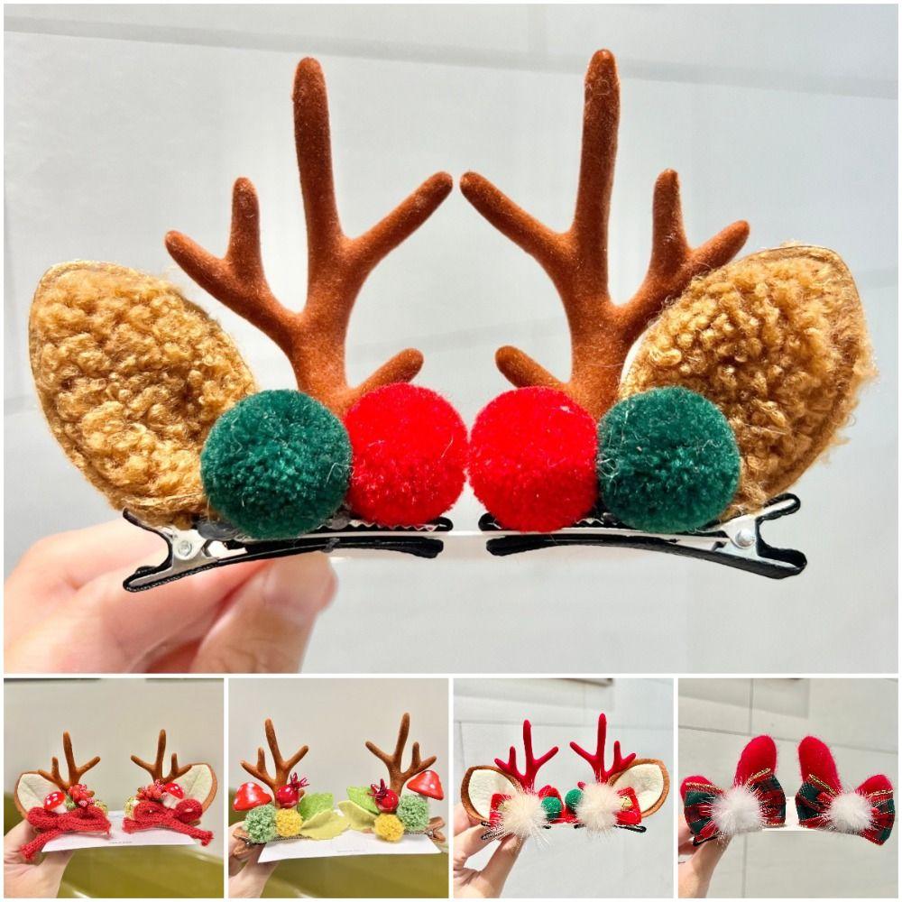 1Pair Portable Hair Clips Pendants Antler Hair Accessories Hair Clips Christmas Decor 07
1Pair Portable Hair Clips Pendants Antler Hair Accessories Hair Clips Christmas Decor 07