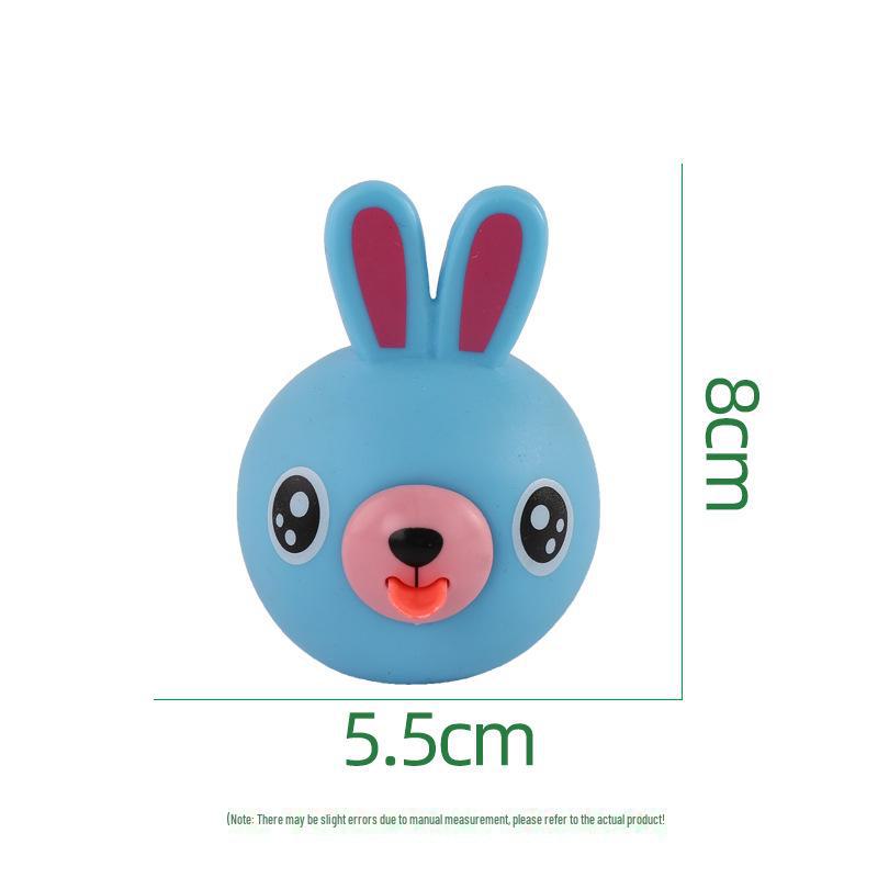 Іграшка для декомпресії з вінілового мультфільму Тварина з висунутим язиком, кричаща свиня . Small небо синє кольору
Іграшка для декомпресії з вінілового мультфільму Тварина з висунутим язиком, кричаща свиня . Small небо синє кольору