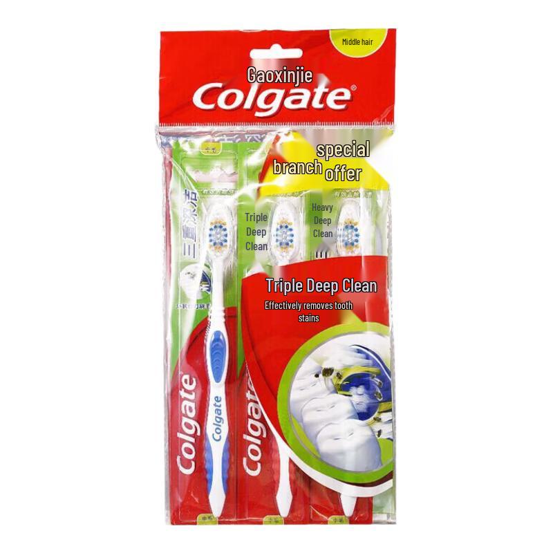 Colgate Triple Action Soft Toothbrush
Colgate Triple Action Soft Toothbrush