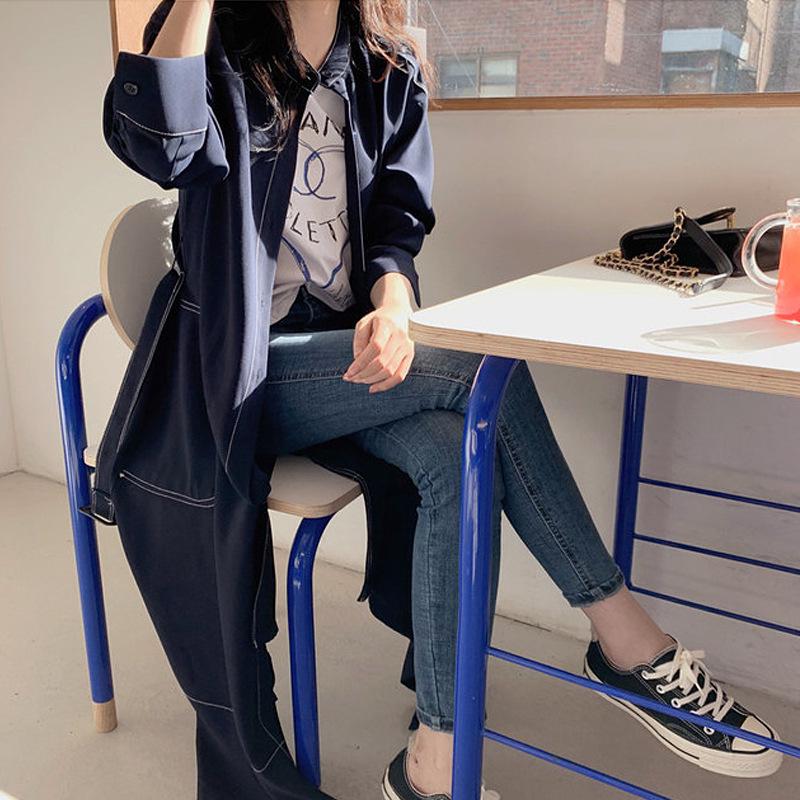 2026 Autumn Korean Style Midi Shirt Dress: Elegant, Loose, Belted, Slimming Design for Women X-Large темно-синий
2026 Autumn Korean Style Midi Shirt Dress: Elegant, Loose, Belted, Slimming Design for Women X-Large темно-синий