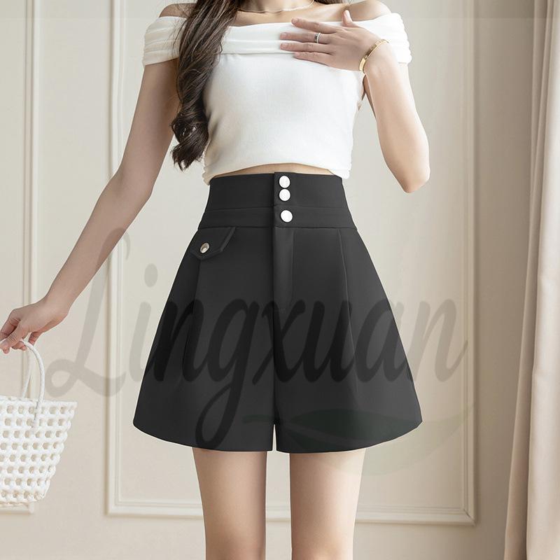 2026 Spring/Summer Women s Slimming Wide-Leg A-Line Suit Shorts - Fashionable Bootcut Pants Extra Large чёрный
2026 Spring/Summer Women s Slimming Wide-Leg A-Line Suit Shorts - Fashionable Bootcut Pants Extra Large чёрный