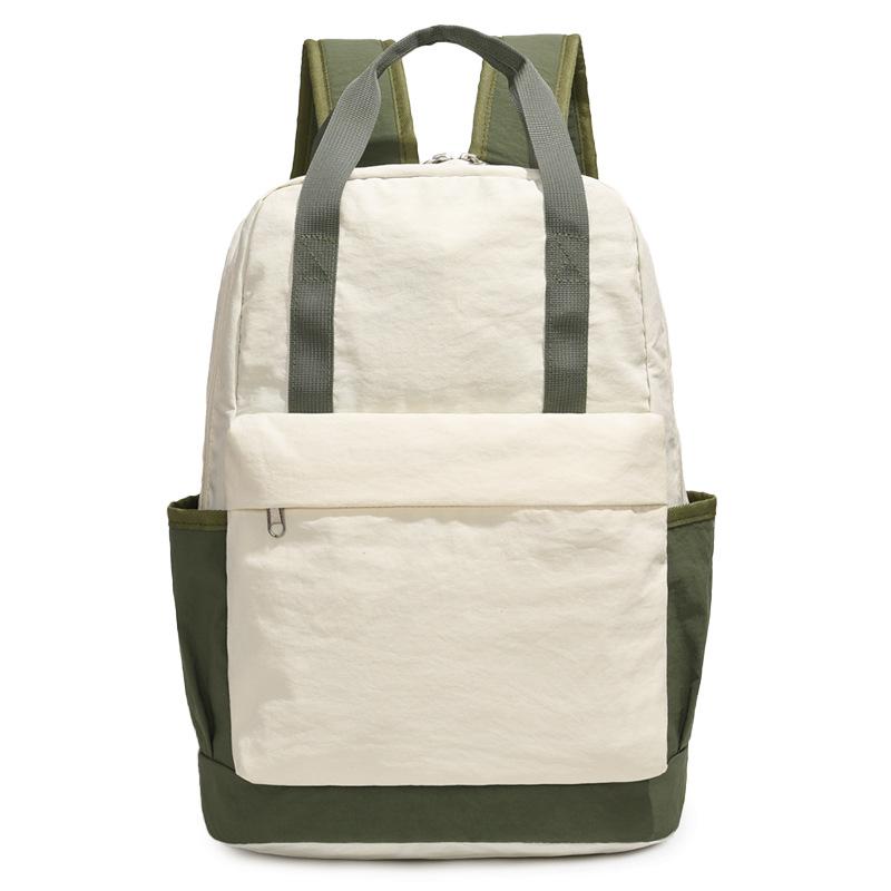 Women s Backpack Colorblock Large Capacity Student Schoolbag бежевий
Women s Backpack Colorblock Large Capacity Student Schoolbag бежевий