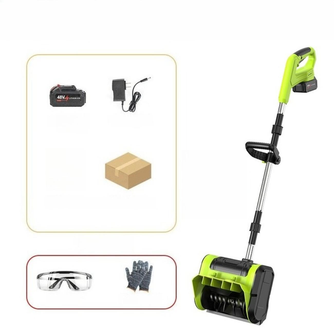 Cordless Snow Blower for Home, 8M Throwing Distance, High-Power Lithium Battery, Yard & Driveway Snow Removal Machine
Cordless Snow Blower for Home, 8M Throwing Distance, High-Power Lithium Battery, Yard & Driveway Snow Removal Machine
