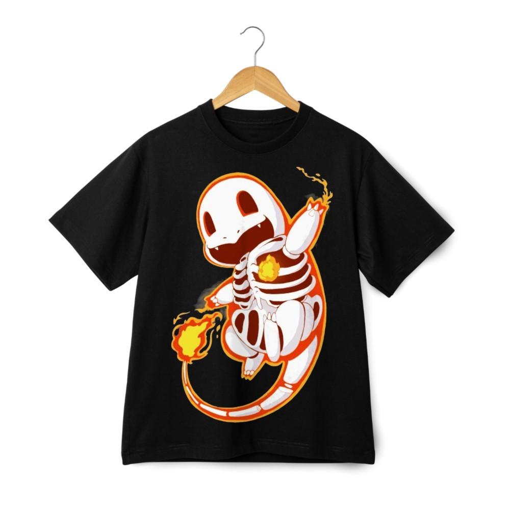 Pikachu Skeleton Charmander Graphic T-Shirt - Streetwear Halloween Anime Tee 4XL
Pikachu Skeleton Charmander Graphic T-Shirt - Streetwear Halloween Anime Tee 4XL