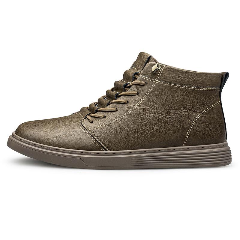 Casual Spring and Autumn Round Head Fleece Board Shoes Men s High Top Breathable Versatile Sports Hand Grab Little White Men s Shoes 36
Casual Spring and Autumn Round Head Fleece Board Shoes Men s High Top Breathable Versatile Sports Hand Grab Little White Men s Shoes 36