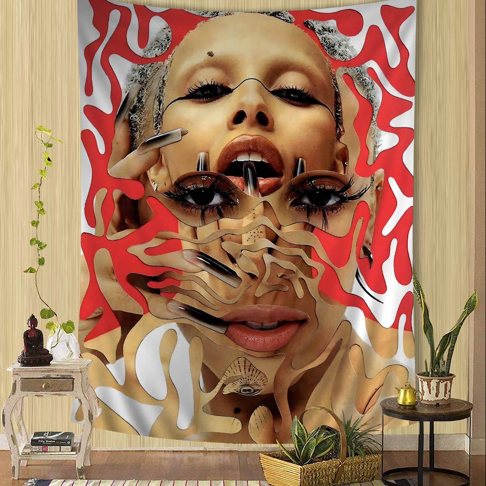 Doja Singer CCat Printed Large Wall Tapestry Art Science Fiction Room Home Decor Decor Blanket 74x94cm(29x37in)
Doja Singer CCat Printed Large Wall Tapestry Art Science Fiction Room Home Decor Decor Blanket 74x94cm(29x37in)