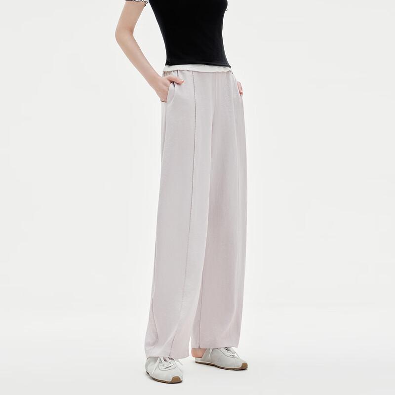 ELLE Women s Textured Elastic Waist Straight Casual Pants S
ELLE Women s Textured Elastic Waist Straight Casual Pants S