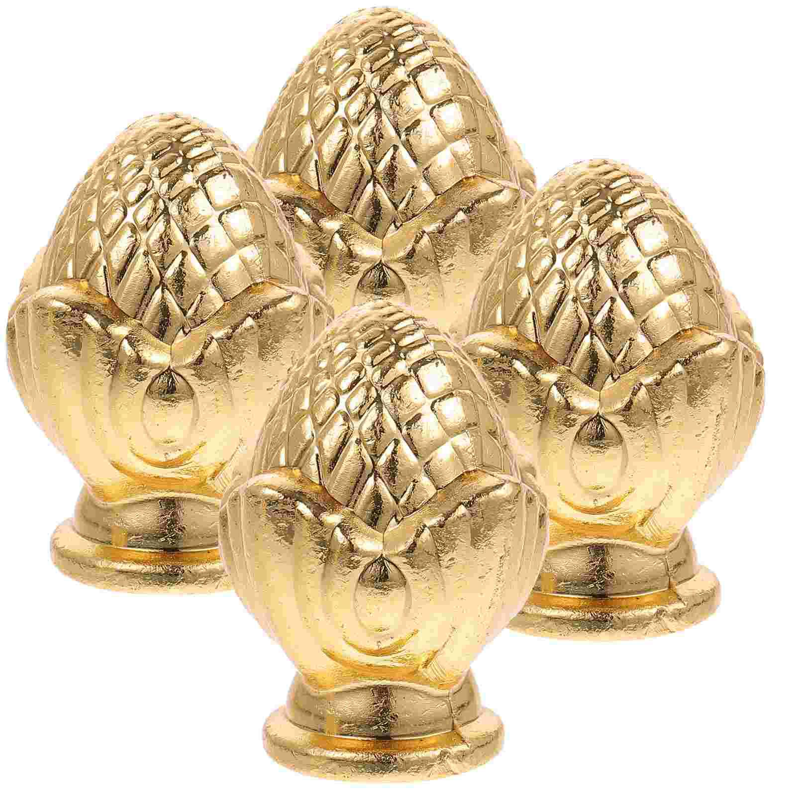 4 Pcs Rechargeable Light Bulb Golden Lamp Cap Decoration Finials for Lamps Caps Shade Decorative золотистий
4 Pcs Rechargeable Light Bulb Golden Lamp Cap Decoration Finials for Lamps Caps Shade Decorative золотистий
