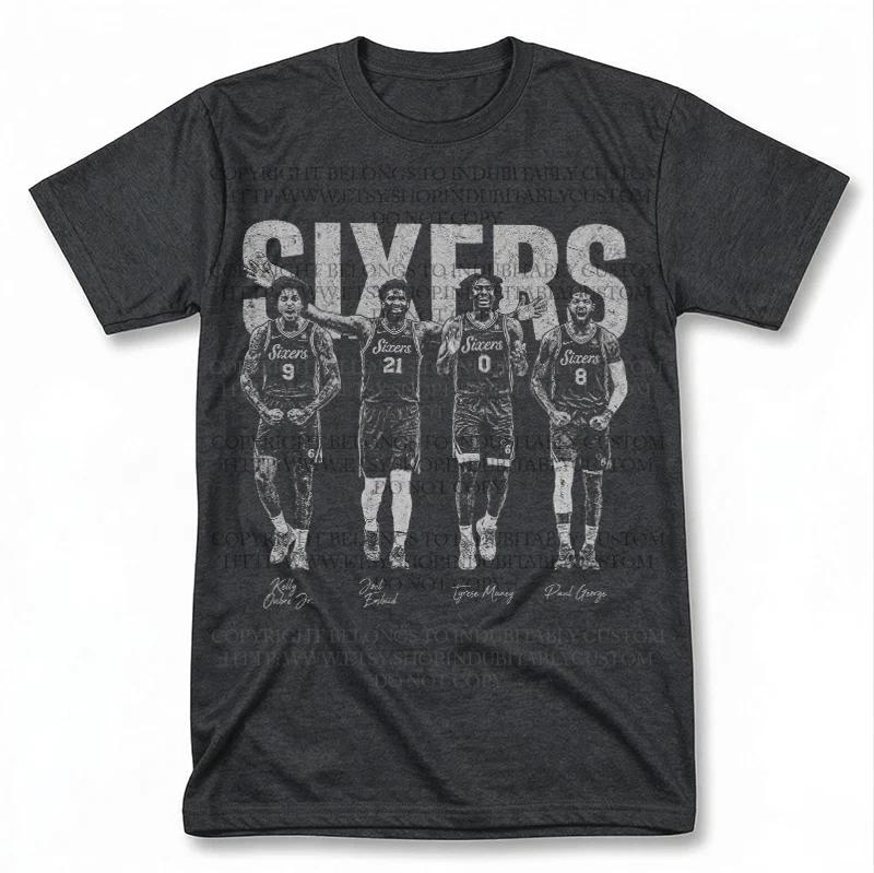 Philadelphia 76ers Maxey Embiid Graphic T Shirt Vantage Basketball Fan Tee XL
Philadelphia 76ers Maxey Embiid Graphic T Shirt Vantage Basketball Fan Tee XL