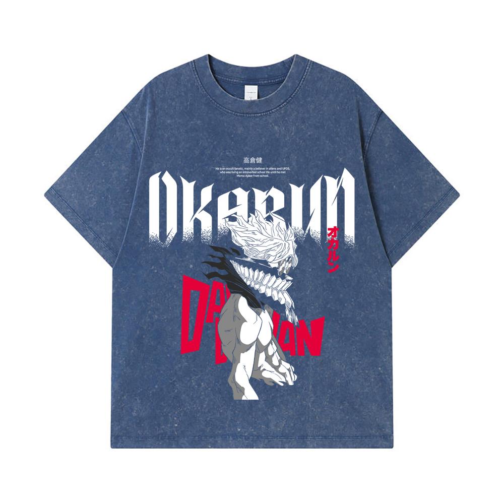275 GSM Washed T-shirts 100% Cotton Dandadan V40 Okarun Print Unisex Heavy Cotton T Shirt 2XL королівський синій колір
275 GSM Washed T-shirts 100% Cotton Dandadan V40 Okarun Print Unisex Heavy Cotton T Shirt 2XL королівський синій колір