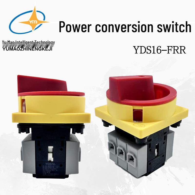 Yumo Power Conversion Toggle Switch YDS16-FRR, 16A, 690VAC
Yumo Power Conversion Toggle Switch YDS16-FRR, 16A, 690VAC