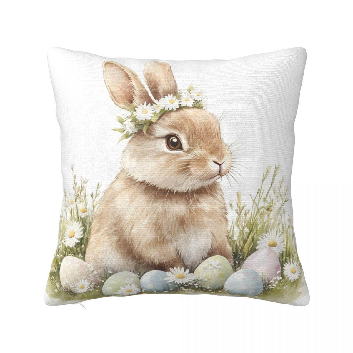 Pillow Cover Vintage Easter Bunny Egg Graphic Cushion Cover Vintage Pillow Case For Office Car Home Decorative Pillowcases 12x12Inch
Pillow Cover Vintage Easter Bunny Egg Graphic Cushion Cover Vintage Pillow Case For Office Car Home Decorative Pillowcases 12x12Inch
