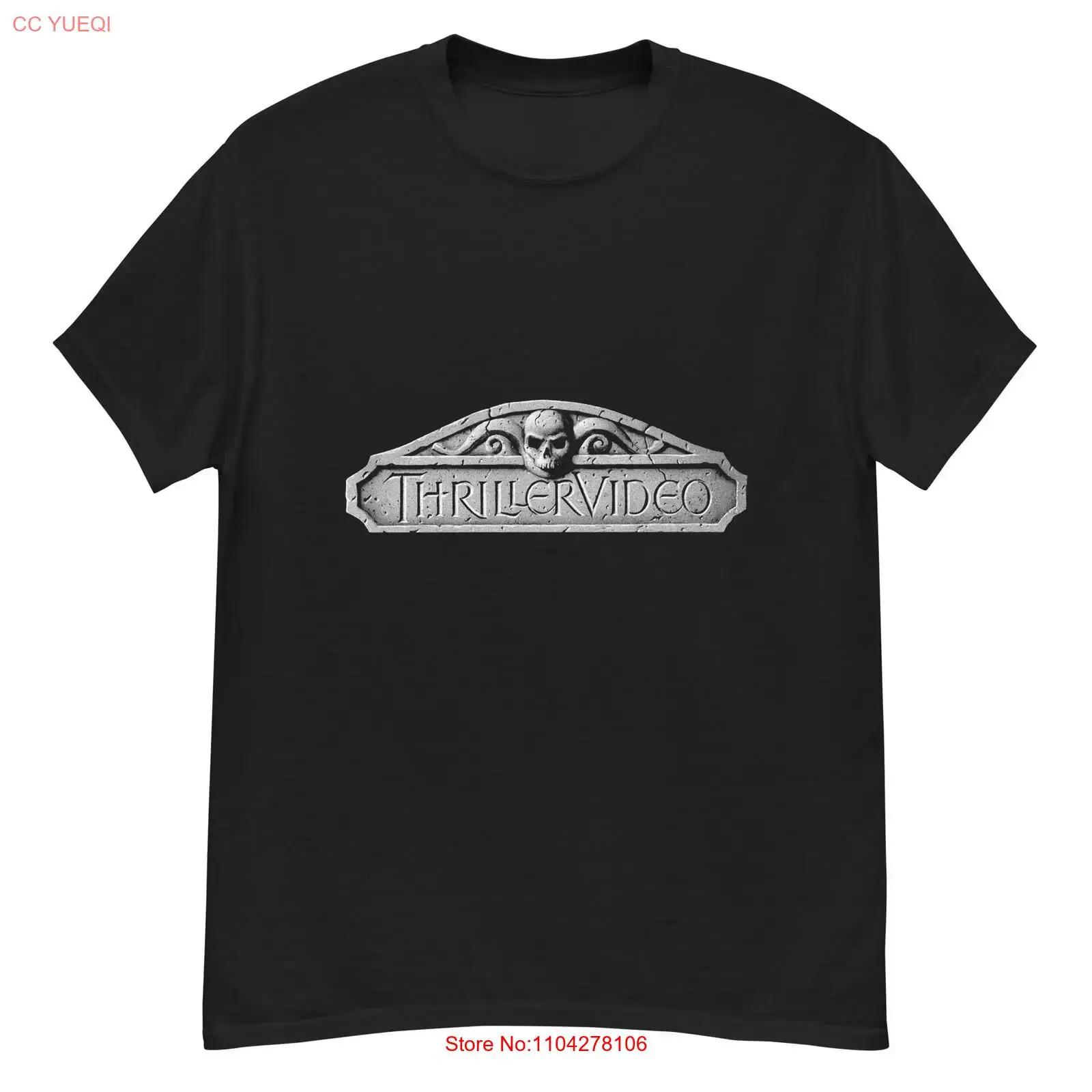 Thriller Video logo VHS fan t shirt vintage Washed Unisex streetwear Comfortable Stylish Slightly designer clothes Soft homme 5XL різнокольоровий
Thriller Video logo VHS fan t shirt vintage Washed Unisex streetwear Comfortable Stylish Slightly designer clothes Soft homme 5XL різнокольоровий