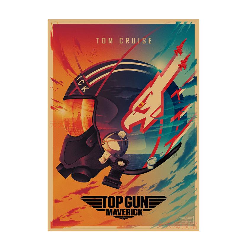 Top Gun: Maverick Vintage Poster - Tom Cruise Retro Kraft Paper Wall Art 29.7X42cm(A3 size)
Top Gun: Maverick Vintage Poster - Tom Cruise Retro Kraft Paper Wall Art 29.7X42cm(A3 size)