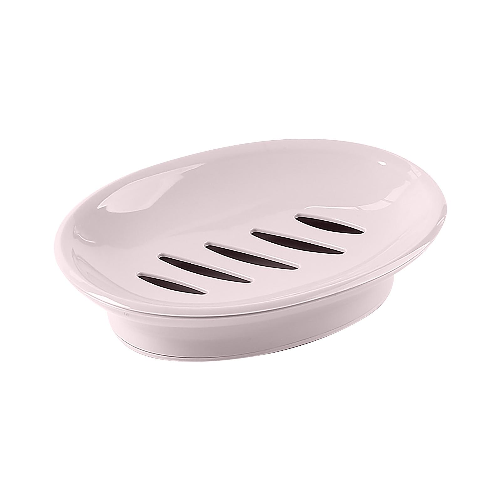 Oval Soap Dish with Drainage Slots Durable Plastic Construction Easy to Clean Compact Design Suitable for Bathroom and Kitchen Use One Size
Oval Soap Dish with Drainage Slots Durable Plastic Construction Easy to Clean Compact Design Suitable for Bathroom and Kitchen Use One Size