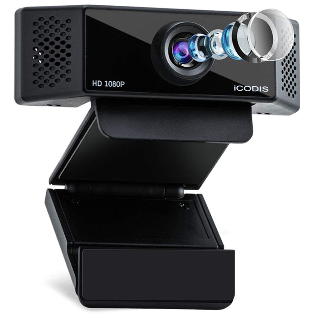 iCODIS Webcam PC Camera Webcam Full 2 Megapixels 1080P Compression Technology 30FPS Wide Angle Webcam Microphone Small Black HD H.264 Built-in чорний
iCODIS Webcam PC Camera Webcam Full 2 Megapixels 1080P Compression Technology 30FPS Wide Angle Webcam Microphone Small Black HD H.264 Built-in чорний