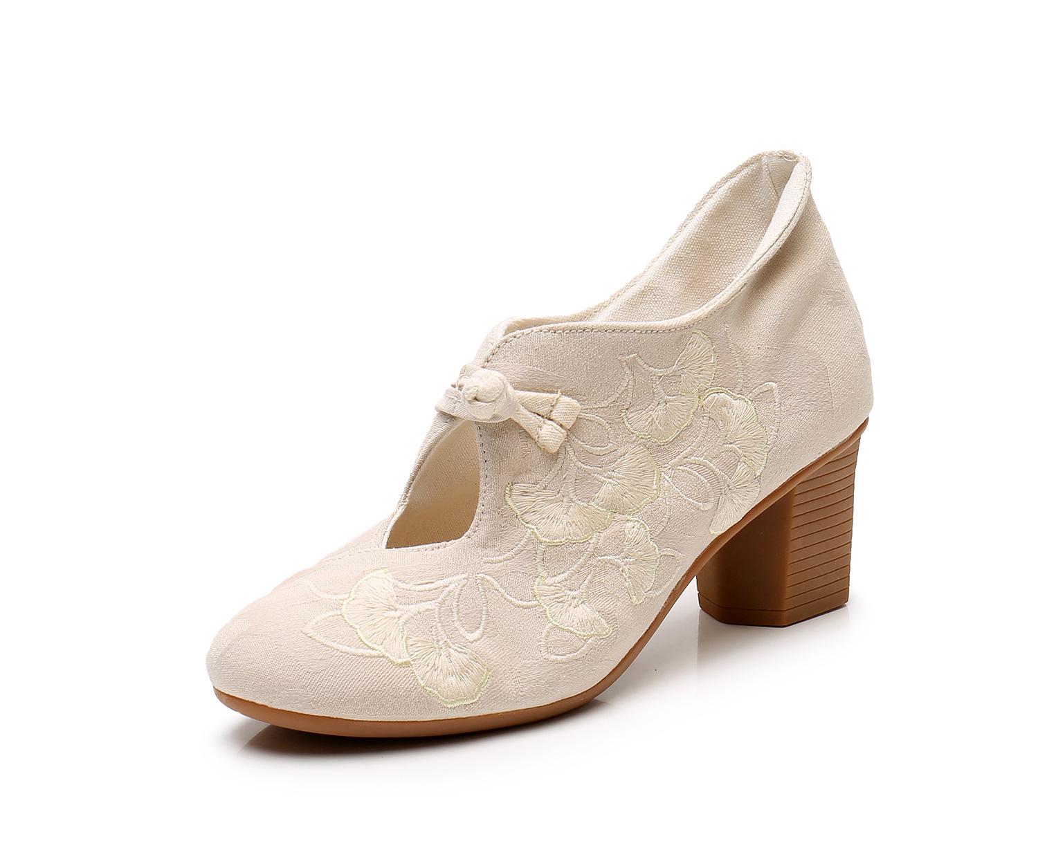 Litaixin Жіночі ретро вишиті тканинні туфлі на масивному підборі 38
Litaixin Жіночі ретро вишиті тканинні туфлі на масивному підборі 38