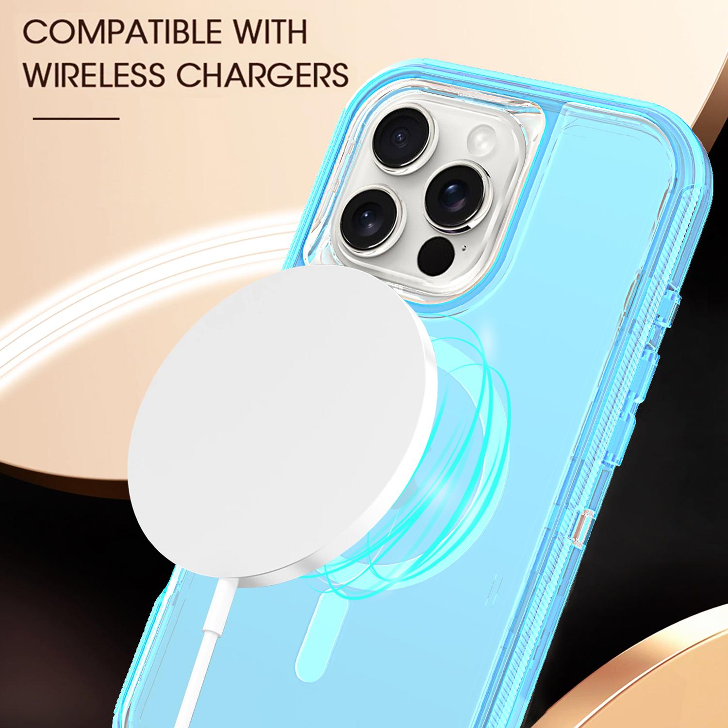 For iPhone 16 Pro Case Compatible with MagSafe Shockproof TPU+PC Phone Back Cover Transparent
For iPhone 16 Pro Case Compatible with MagSafe Shockproof TPU+PC Phone Back Cover Transparent