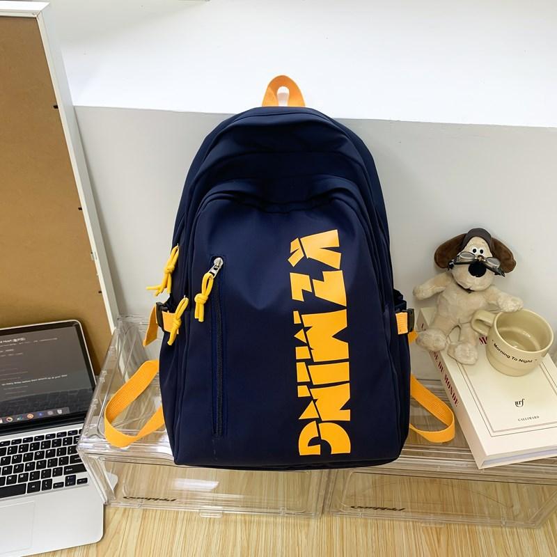 Школьный рюкзак женский, с высокой ценностью, однотонный, с буквами, рюкзак для учеников средней школы, повседневный, простой, большой вместимости темно-синий
Школьный рюкзак женский, с высокой ценностью, однотонный, с буквами, рюкзак для учеников средней школы, повседневный, простой, большой вместимости темно-синий