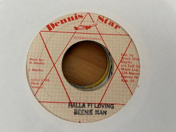 7inch Record BEENIE MAN - Halla Fi Loving NONE Dennis Star Int 1988 Jamaica Reggae, Ska & Dub Used
7inch Record BEENIE MAN - Halla Fi Loving NONE Dennis Star Int 1988 Jamaica Reggae, Ska & Dub Used