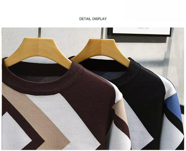 Men’s Slim Fit Crew Neck Sweater: Trendy Handsome Knitwear for Autumn/Winter 2024 Medium
Men’s Slim Fit Crew Neck Sweater: Trendy Handsome Knitwear for Autumn/Winter 2024 Medium