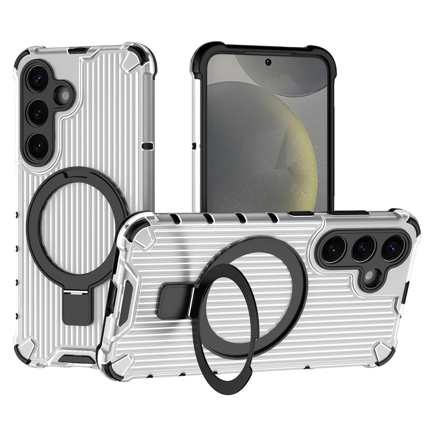 For Samsung Galaxy S25+ Case with Kickstand PC+TPU Phone Cover Compatible with MagSafe Transparent
For Samsung Galaxy S25+ Case with Kickstand PC+TPU Phone Cover Compatible with MagSafe Transparent