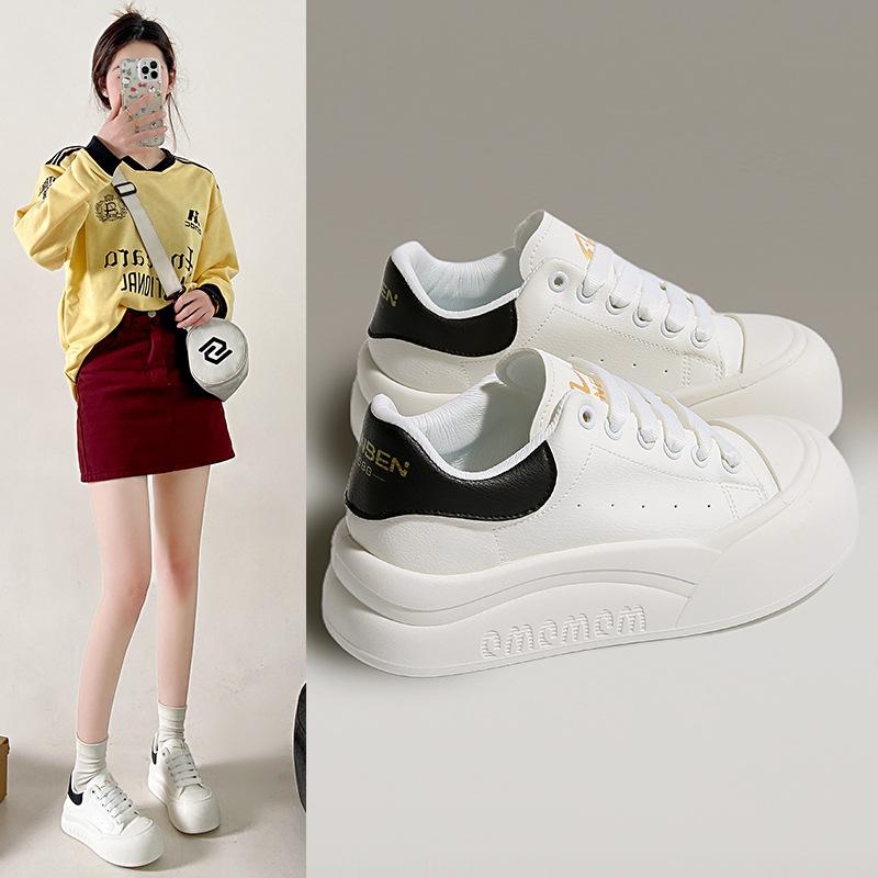 Spring thick-soled classic little white board shoes women s trend versatile student casual shoes solid color simple sports shoes 35 чёрный
Spring thick-soled classic little white board shoes women s trend versatile student casual shoes solid color simple sports shoes 35 чёрный