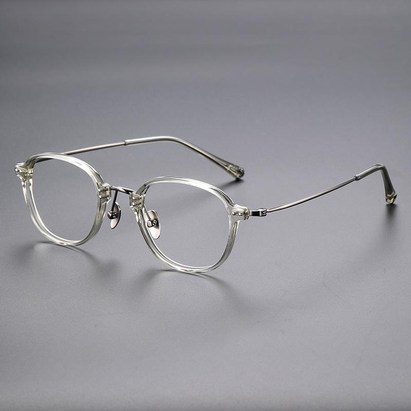 Luxury Retro round Frame Eyeglasses for Men And Women Ultralight Anti Blue Light Acetate Titanium Comfortable Fit Glasses
Luxury Retro round Frame Eyeglasses for Men And Women Ultralight Anti Blue Light Acetate Titanium Comfortable Fit Glasses