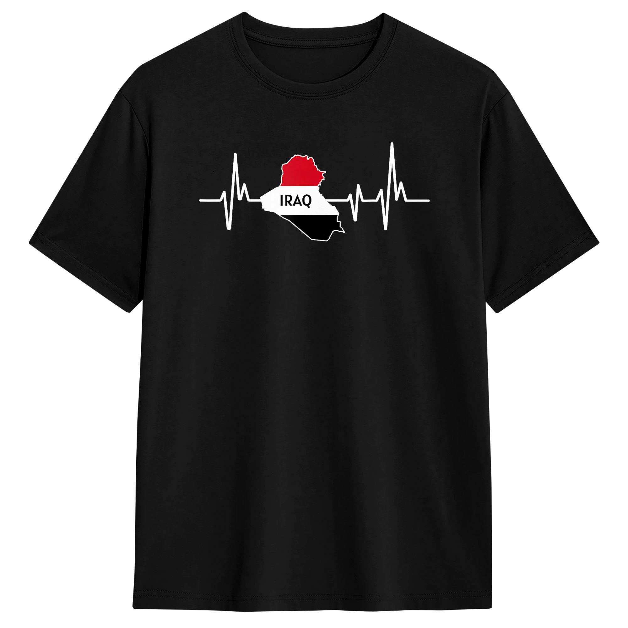 Heartbeat Iraqi Flag Iraq T Shirt Summer Cotton T Shirts For Couple Leisure Design Tshirt Short-Sleeved Vintage Tops S разноцветный
Heartbeat Iraqi Flag Iraq T Shirt Summer Cotton T Shirts For Couple Leisure Design Tshirt Short-Sleeved Vintage Tops S разноцветный