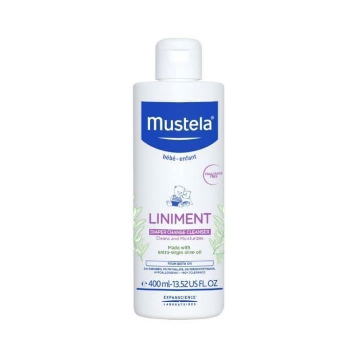 Liniment - MUSTELA - 400ML - Child - Hypoallergenic - Mixed
Liniment - MUSTELA - 400ML - Child - Hypoallergenic - Mixed