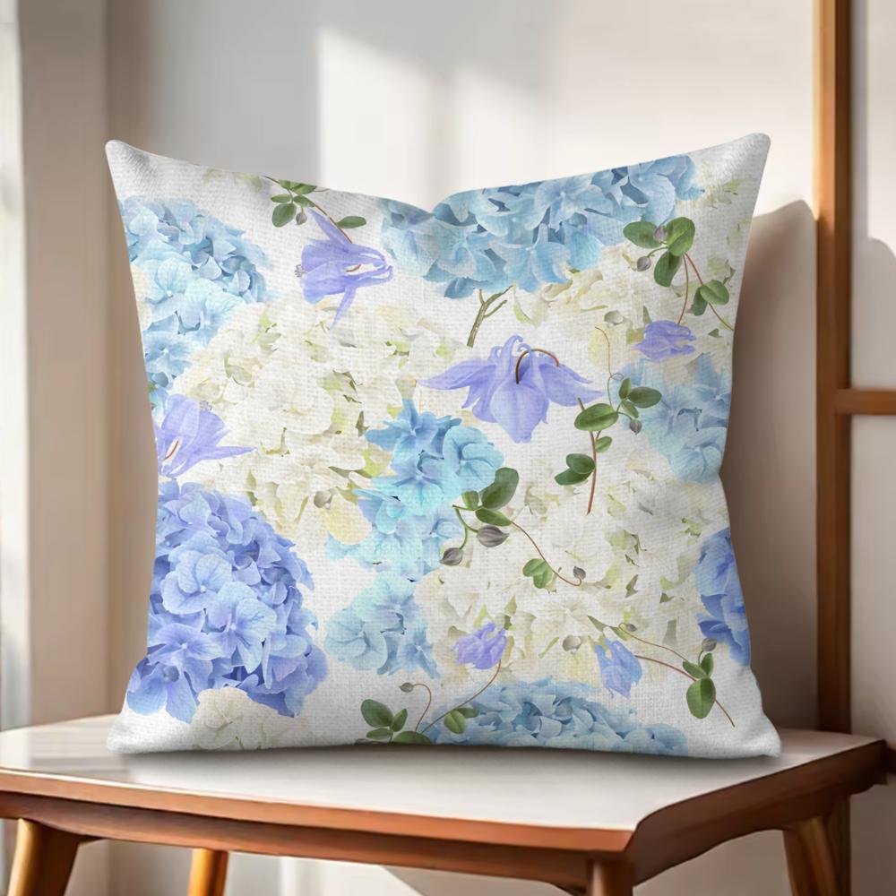 Hydrangea Cushion Cover Natural Linen Organic Fabric DoubleSided Printing Couch Pillow Covers Home Decor Gift 30cmx30cm
Hydrangea Cushion Cover Natural Linen Organic Fabric DoubleSided Printing Couch Pillow Covers Home Decor Gift 30cmx30cm