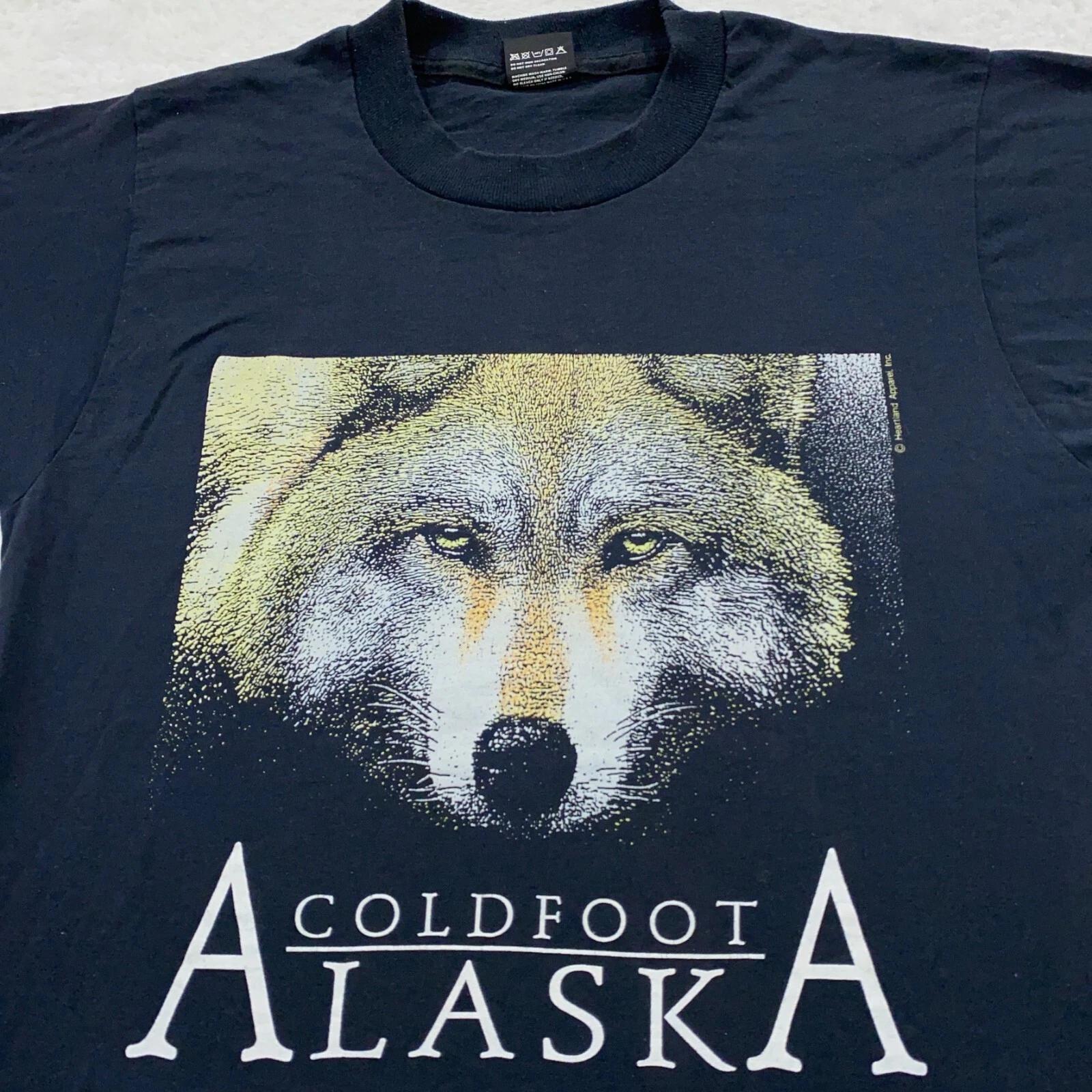 vintage 80s COLDFOOT ALASKA WOLF T-Shirt SMALL nature animal single stitch 90s XL
vintage 80s COLDFOOT ALASKA WOLF T-Shirt SMALL nature animal single stitch 90s XL
