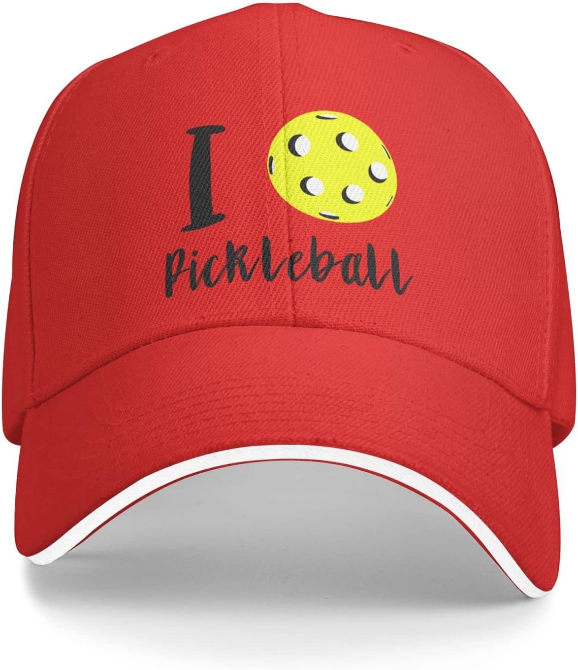Unisex I Love Pickleball Ball Baseball Hat Baseball Cap Adjustable Sports Hat For Unisex Women One Size
Unisex I Love Pickleball Ball Baseball Hat Baseball Cap Adjustable Sports Hat For Unisex Women One Size
