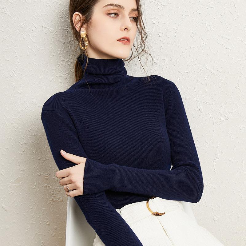 Женское осенне-зимнее облегающее нижнее белье, пуловер с высоким воротом, вязаный свитер с воротником-стойкой и рубчатой вязкой, универсальный базовый слой 2XL тёмно-синий
Женское осенне-зимнее облегающее нижнее белье, пуловер с высоким воротом, вязаный свитер с воротником-стойкой и рубчатой вязкой, универсальный базовый слой 2XL тёмно-синий