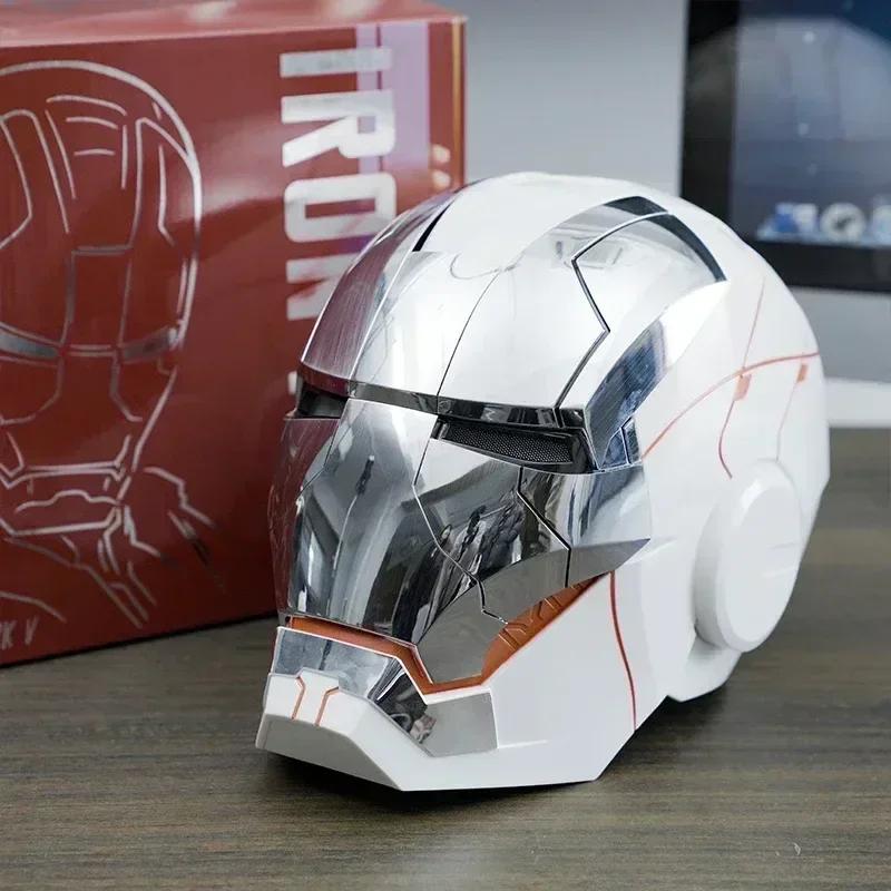 Electronic Iron Man Mk5 Automatoc Voice Control Avengers Cosplay With Led Light Male Toy Helmet ChristmasGift MK50 1 1helmet Kid Friendly Entertaining
Electronic Iron Man Mk5 Automatoc Voice Control Avengers Cosplay With Led Light Male Toy Helmet ChristmasGift MK50 1 1helmet Kid Friendly Entertaining