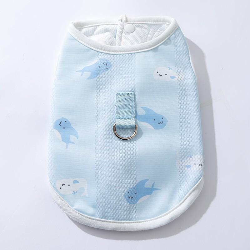 Летняя прохладная одежда для собак, охлаждающий жилет для маленькой собаки, тедди, легкая дышащая одежда для питомца L (recommended weight 16-10 kg)
Летняя прохладная одежда для собак, охлаждающий жилет для маленькой собаки, тедди, легкая дышащая одежда для питомца L (recommended weight 16-10 kg)