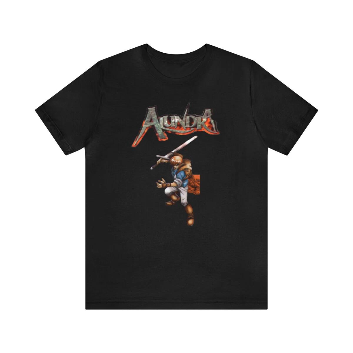 Alundra Ps1 Cover Art Retro Style Unisex Short Sleeve 100% Cotton T-shirt Mens Tees Top 4XL
Alundra Ps1 Cover Art Retro Style Unisex Short Sleeve 100% Cotton T-shirt Mens Tees Top 4XL