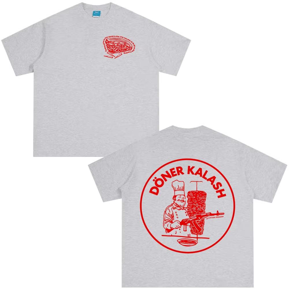 Doner Kebab Kalash Funny T-shirt Men s Women Clothing Cotton Casual Oversized Short Sleeves T-Shirt Harajuku 3XL
Doner Kebab Kalash Funny T-shirt Men s Women Clothing Cotton Casual Oversized Short Sleeves T-Shirt Harajuku 3XL