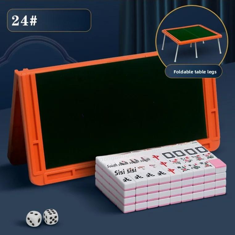 Travel Portable Mini Mahjong Foldable Wooden Production Table Cute Mini Hand Playing Mahjong Interesting Decompression Game
Travel Portable Mini Mahjong Foldable Wooden Production Table Cute Mini Hand Playing Mahjong Interesting Decompression Game