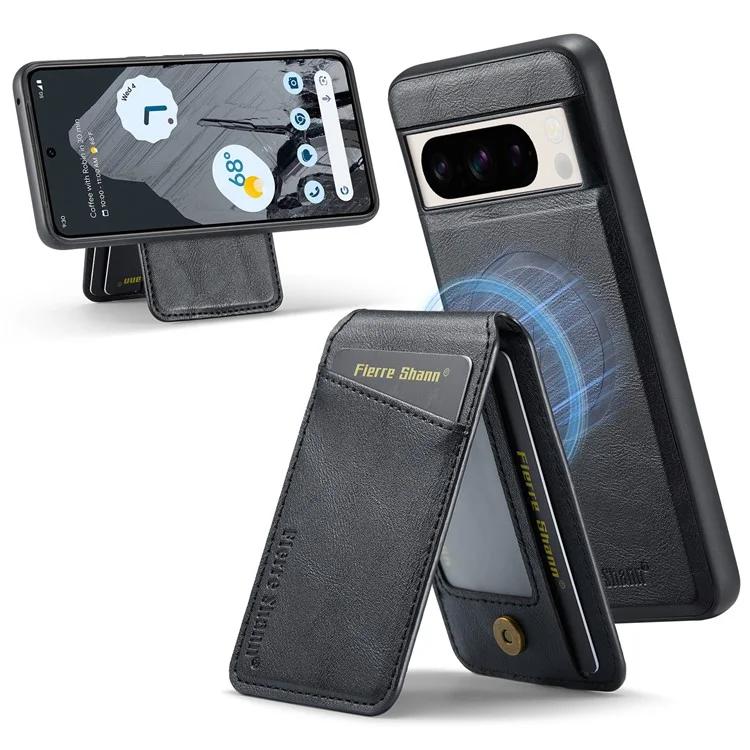 Чехол FIERRE SHANN 025 Style для Google Pixel 8 Pro из ПУ+ТПУ со съемным держателем для карт и подставкой
Чехол FIERRE SHANN 025 Style для Google Pixel 8 Pro из ПУ+ТПУ со съемным держателем для карт и подставкой