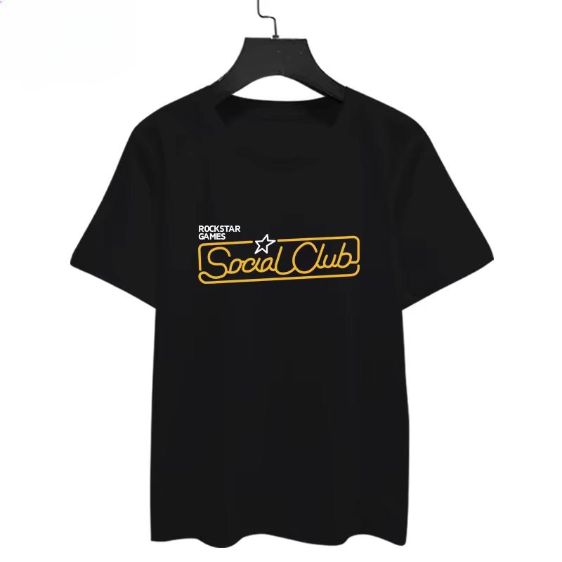 Игры GTA 5 Компания R Rockstar Games Периферия для видеоигр Футболка с коротким рукавом Женская одежда с рукавом до локтя 4XL
Игры GTA 5 Компания R Rockstar Games Периферия для видеоигр Футболка с коротким рукавом Женская одежда с рукавом до локтя 4XL