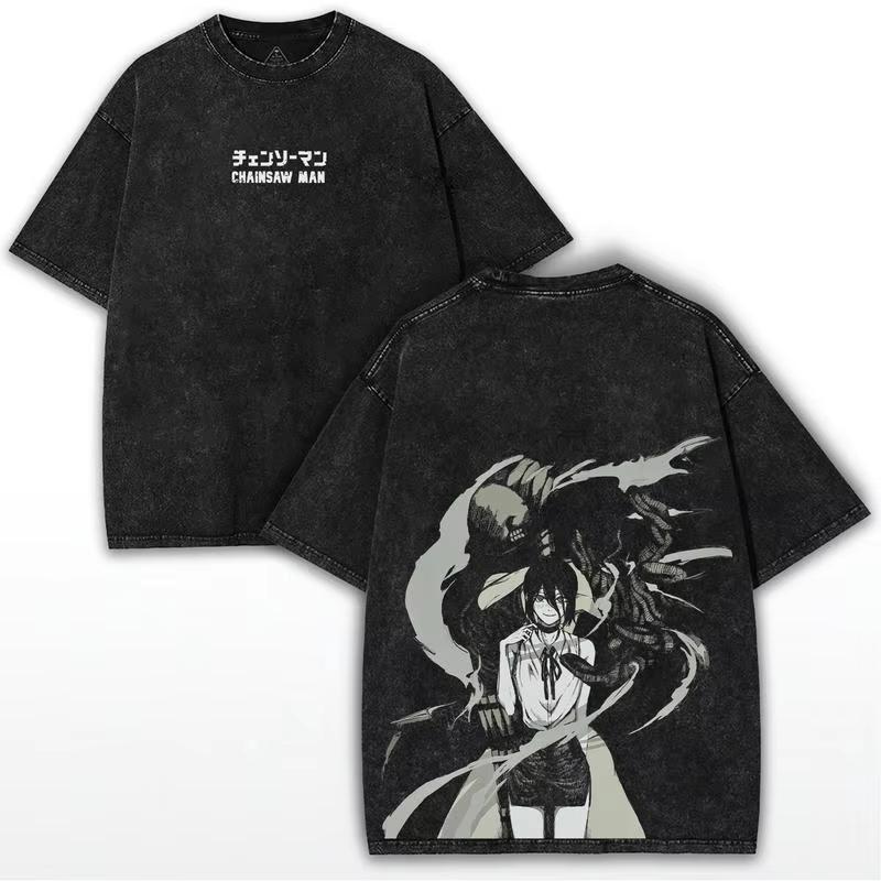Manga Reze Graphic Printed Tshirt Chainsaw Man Anime Cool Washed T Shirt Men Women Clothing Cotton Short Sleeve Tees Streetwear XL
Manga Reze Graphic Printed Tshirt Chainsaw Man Anime Cool Washed T Shirt Men Women Clothing Cotton Short Sleeve Tees Streetwear XL